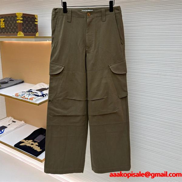カーゴパンツ オリーブ ワイドシルエット 実用設計 大人気 ACNE STUDIO アクネ ストゥディオズ コピー