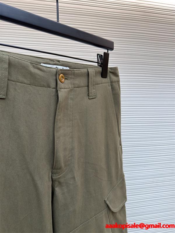 カーゴパンツ オリーブ ワイドシルエット 実用設計 大人気 ACNE STUDIO アクネ ストゥディオズ コピー