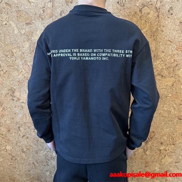 Y-３ 長袖ｔシャツコピー新作ワイ・スリー人気2025-2026トレンドユニセックス逸品