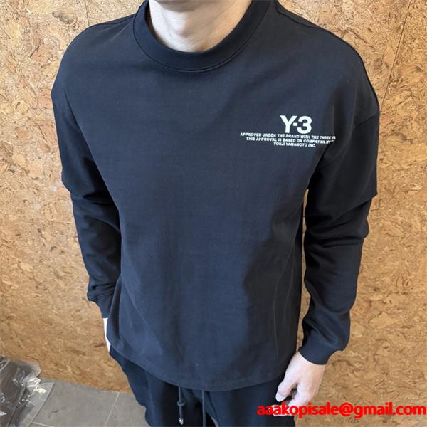 Y-３ 長袖ｔシャツコピー新作ワイ・スリー人気2025-2026トレンドユニセックス逸品