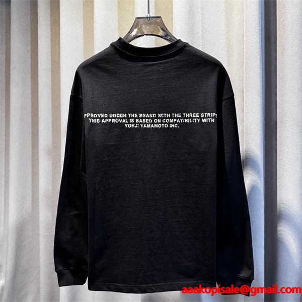 Y-３ 長袖ｔシャツコピー新作ワイ・スリー人気2025-2026トレンドユニセックス逸品