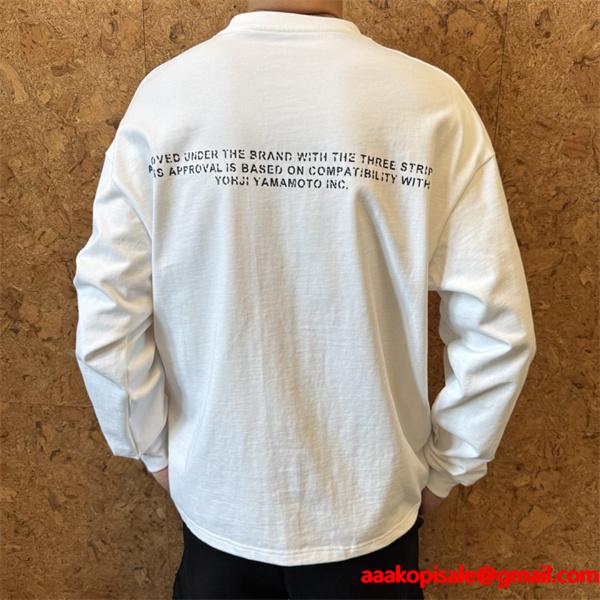 大人気❤Y-３ 長袖ｔシャツコピー新作ワイ・スリー2025-2026秋冬ファッショントレンド