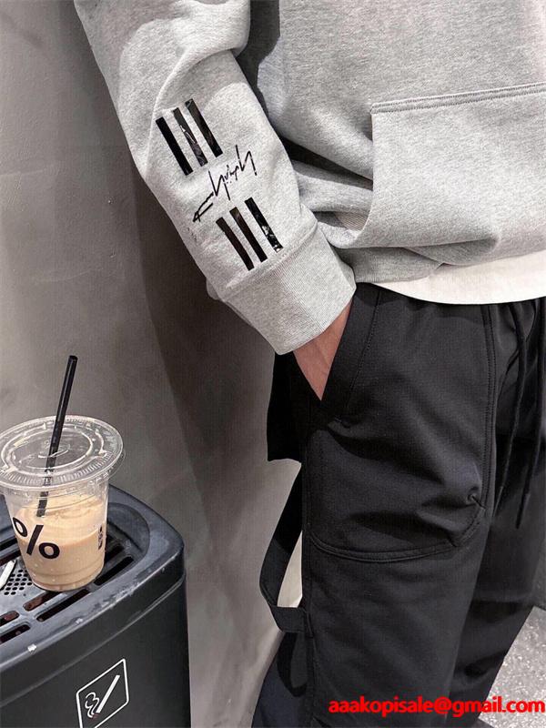 人気上昇中Y-３ パーカーコピー2025-2026秋冬新作ワイ・スリーコレクション☆グレー色