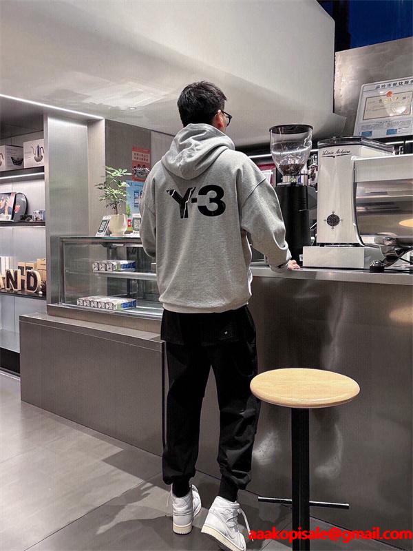 人気上昇中Y-３ パーカーコピー2025-2026秋冬新作ワイ・スリーコレクション☆グレー色