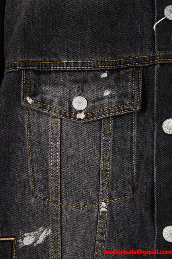 秋冬 重厚 インディゴ デニム ACNE STUDIOS アクネ ストゥディオズ コピー ジャケット 無骨