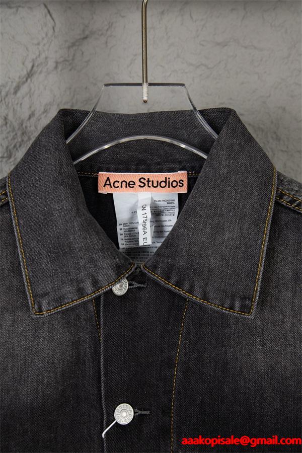 秋冬 重厚 インディゴ デニム ACNE STUDIOS アクネ ストゥディオズ コピー ジャケット 無骨