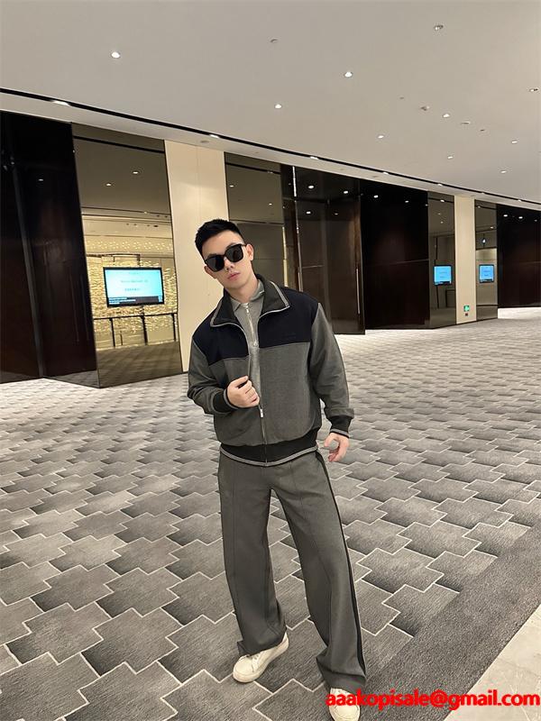 渋み チャコール 切替 ジップブルゾン 大人向け MIUMIU ミュウミュウ コピー