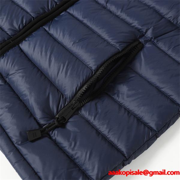 2025秋冬必須アイテム 軽量 ネイビー MIUMIU ミュウミュウ コピー ダウンベスト 機能的