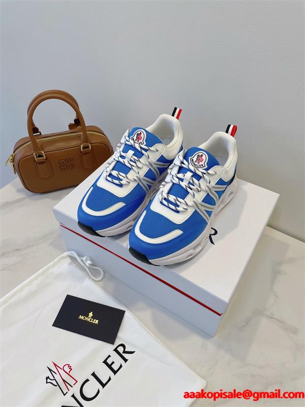 MONCLER 激安 GTX ローカットスニーカー メンズ レディース ゴアテックス対応 厚底 機能性スニーカー アウトドア タウンユース 正規仕様