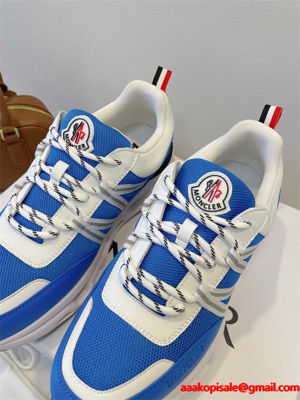 MONCLER 激安 GTX ローカットスニーカー メンズ レディース ゴアテックス対応 厚底 機能性スニーカー アウトドア タウンユース 正規仕様