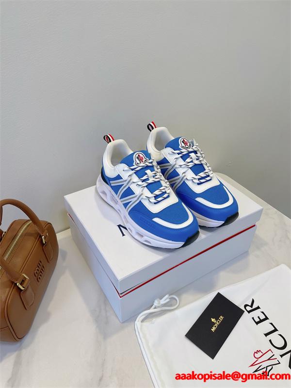 MONCLER 激安 GTX ローカットスニーカー メンズ レディース ゴアテックス対応 厚底 機能性スニーカー アウトドア タウンユース 正規仕様