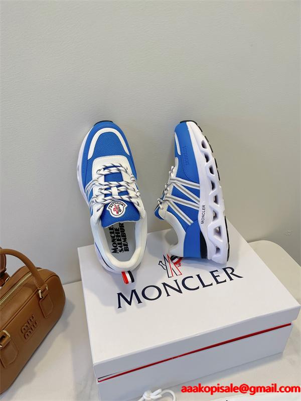 MONCLER 激安 GTX ローカットスニーカー メンズ レディース ゴアテックス対応 厚底 機能性スニーカー アウトドア タウンユース 正規仕様