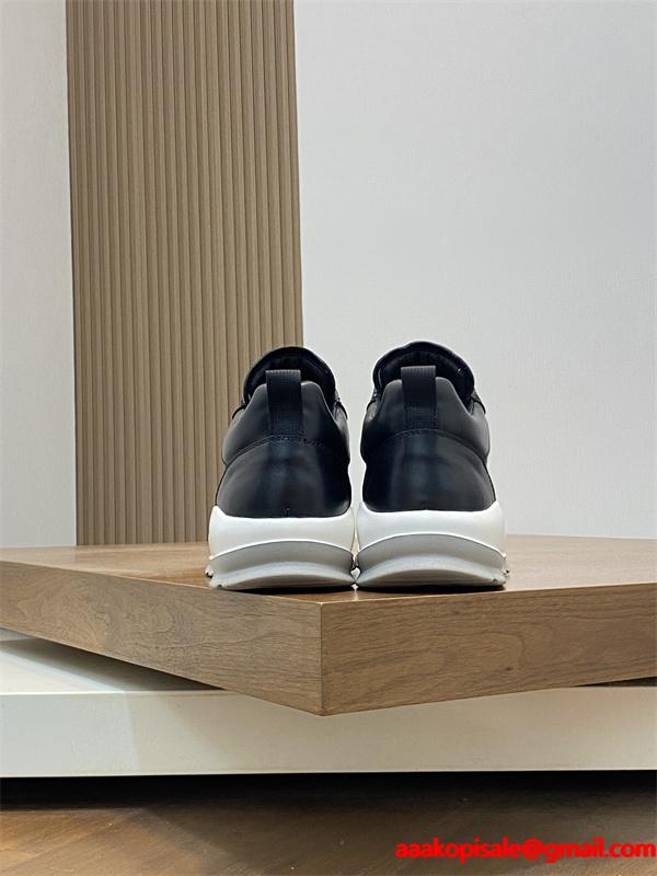 MONCLER 激安 Promyx Space ハイカットスニーカー メンズ レディース 羊毛ライニング 厚底 レザースニーカー 撞色デザイン