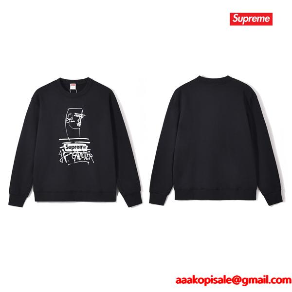 2025秋冬 裏毛 ブラック 入手困難 アート スウェット SUPREME シュプリーム スーパーコピー