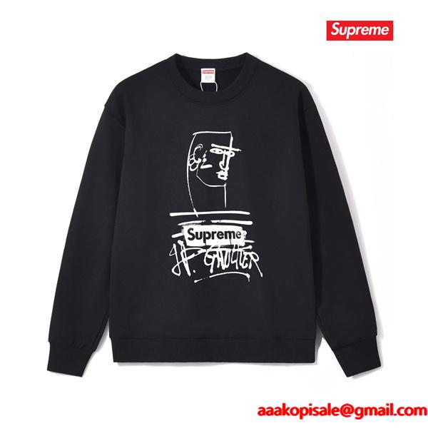 2025秋冬 裏毛 ブラック 入手困難 アート スウェット SUPREME シュプリーム スーパーコピー