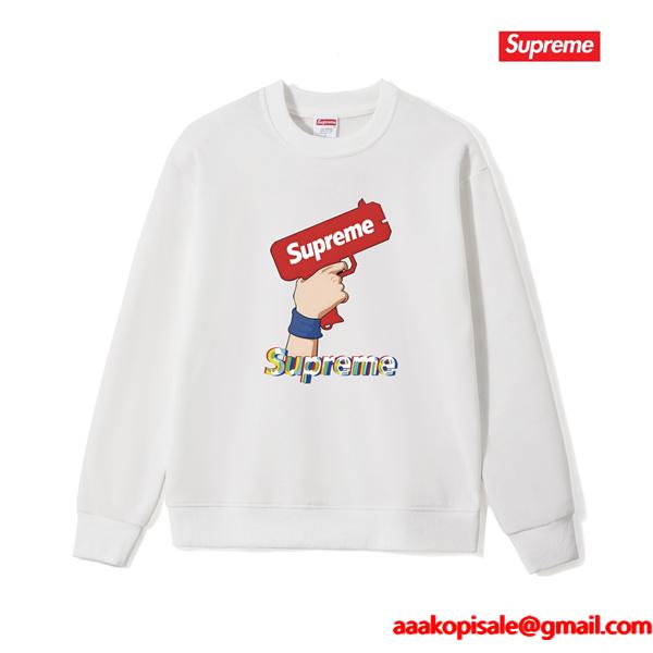 SUPREME シュプリーム コピー 秋冬必須 防冷 ブラック 注目作 グラフィック スウェット
