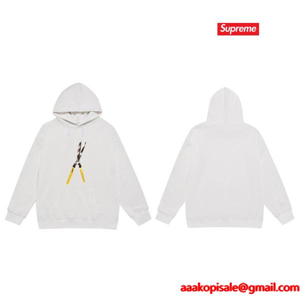 2025秋冬 厚手 グレー 売れ線 トレンド パーカー SUPREME シュプリーム コピー