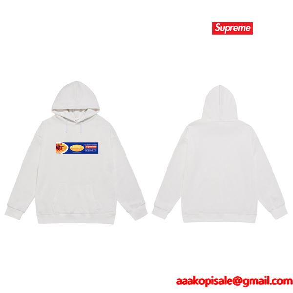 2025秋冬準備 防冷 ブラック モード系 SUPREME シュプリーム 偽物 パーカー