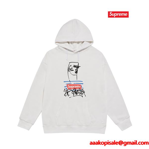  SUPREME シュプリーム コピー 2025秋冬定番 冷え対策 ブラック 注目 パーカー