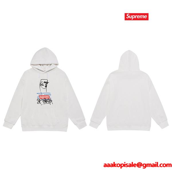  SUPREME シュプリーム コピー 2025秋冬定番 冷え対策 ブラック 注目 パーカー