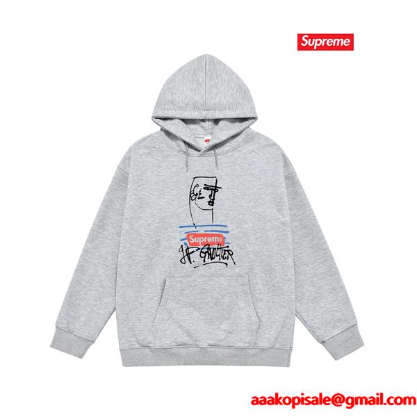  SUPREME シュプリーム コピー 2025秋冬定番 冷え対策 ブラック 注目 パーカー