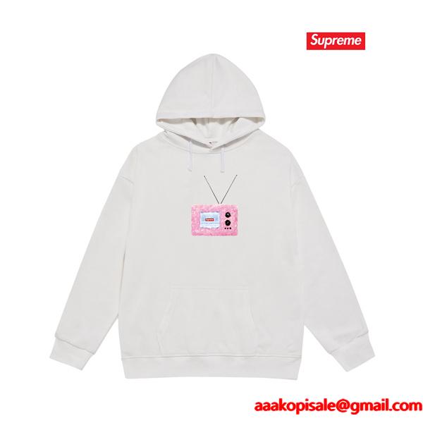 SUPREME シュプリーム コピー 2025秋冬対応 上質 防寒 ブラック 人気 新作 パーカー