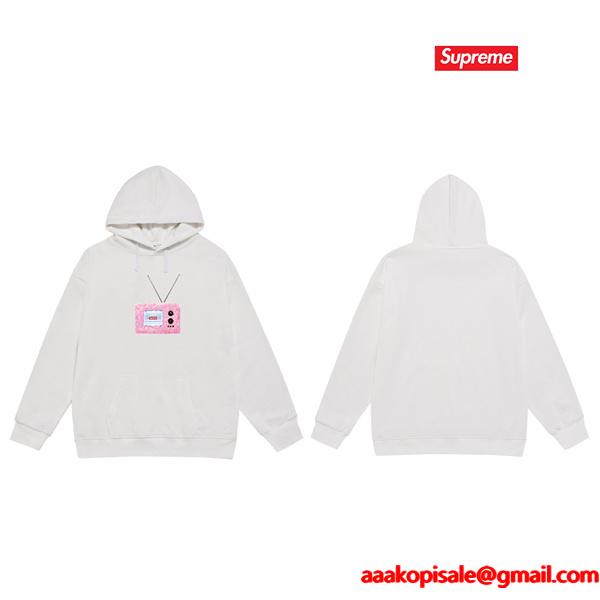 SUPREME シュプリーム コピー 2025秋冬対応 上質 防寒 ブラック 人気 新作 パーカー