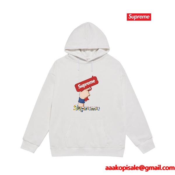 高級感 トレンド ホワイト 注目 数量限定 パーカー SUPREME シュプリーム スーパーコピー
