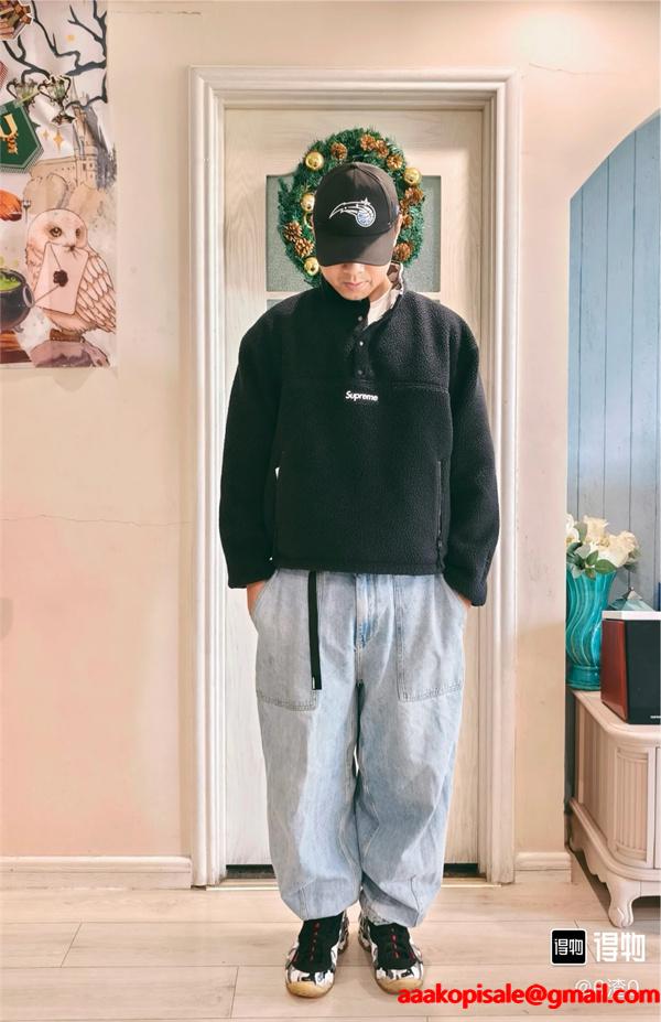 プレミアム 防寒 杢グレー 売れ筋 おすすめ SUPREME シュプリーム 偽物 パーカー