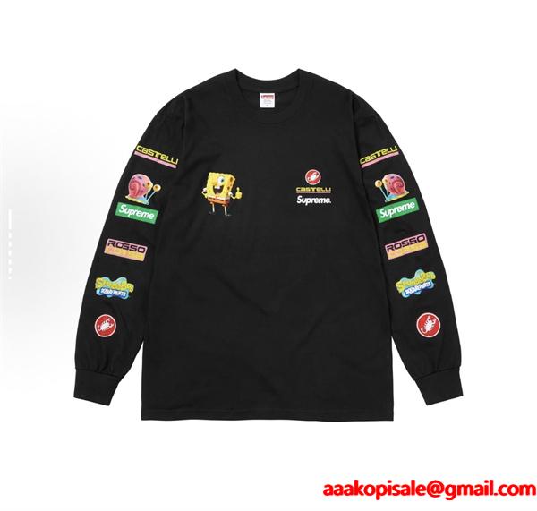  SUPREME シュプリーム コピー 上質素材 モード系 ブラック 話題 入手困難 パーカー