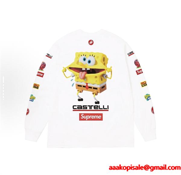  SUPREME シュプリーム コピー 上質素材 モード系 ブラック 話題 入手困難 パーカー