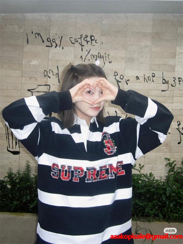 高品質 トレンド ボーダー 定番 人気爆発 SUPREME シュプリーム コピー 長袖ｔシャツ