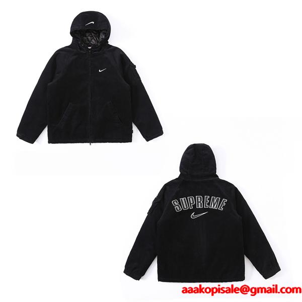 秋冬対応 上質 ブラック 人気 入手困難 ジャケット SUPREME シュプリーム コピー