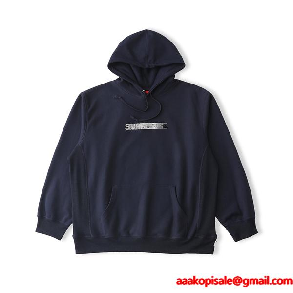 SUPREME シュプリーム コピー 5秋冬定番 高品質 ブラック 売れ筋 新作 パーカー