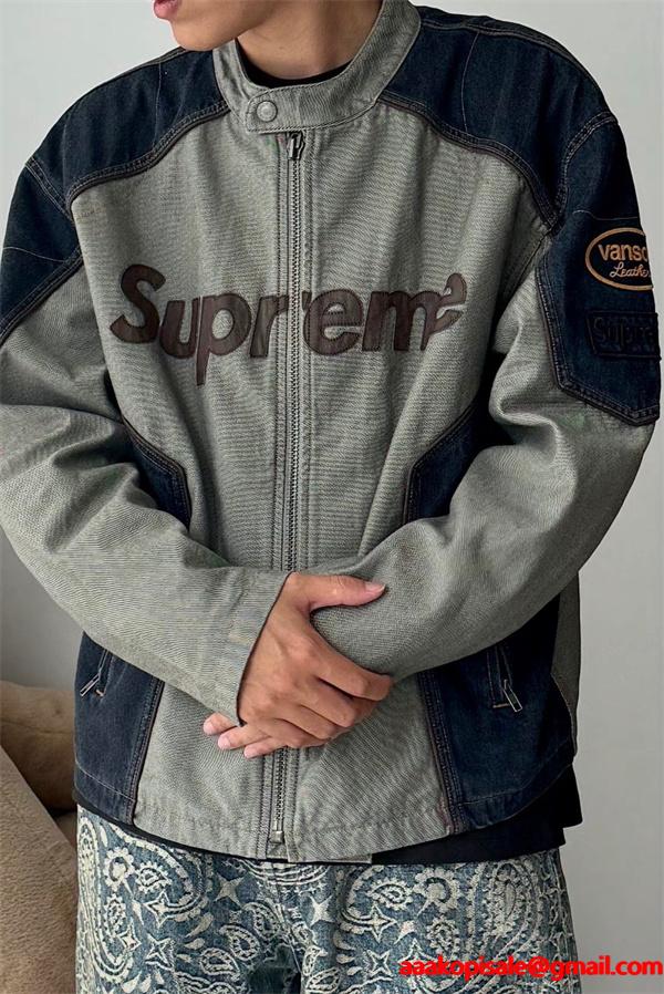 2025秋冬準備 高品質 ブラック 売れ筋 SUPREME シュプリーム コピー ジャケット