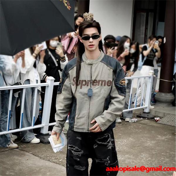 2025秋冬準備 高品質 ブラック 売れ筋 SUPREME シュプリーム コピー ジャケット