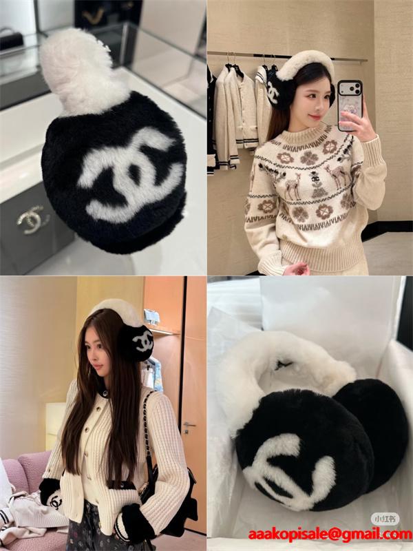 人気上昇中♥ シャネルイヤーマフラーコピー2025-26秋冬ファッション保温性抜群