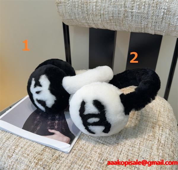 人気上昇中♥ シャネルイヤーマフラーコピー2025-26秋冬ファッション保温性抜群