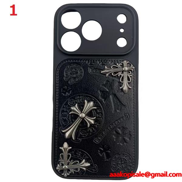 10色新作♥CHROME HEARTS クロムハーツ iPhone17ケースコピー人気2025-2026