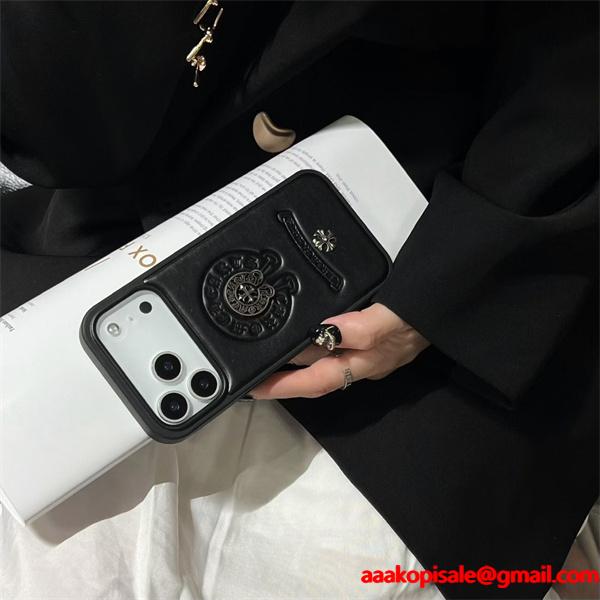 ♥6色♥ クロムハーツ iPhone17ケースコピーCHROME HEARTS人気2025-2026トレンド個性的