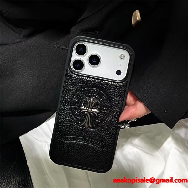 ♥6色♥ クロムハーツ iPhone17ケースコピーCHROME HEARTS人気2025-2026トレンド個性的