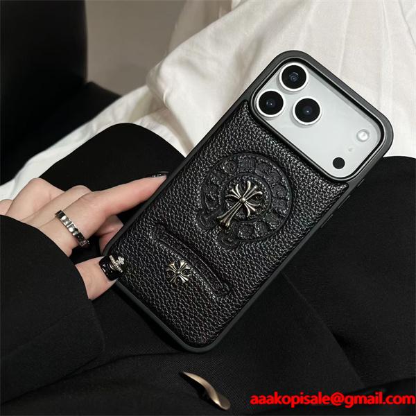 ♥6色♥ クロムハーツ iPhone17ケースコピーCHROME HEARTS人気2025-2026トレンド個性的