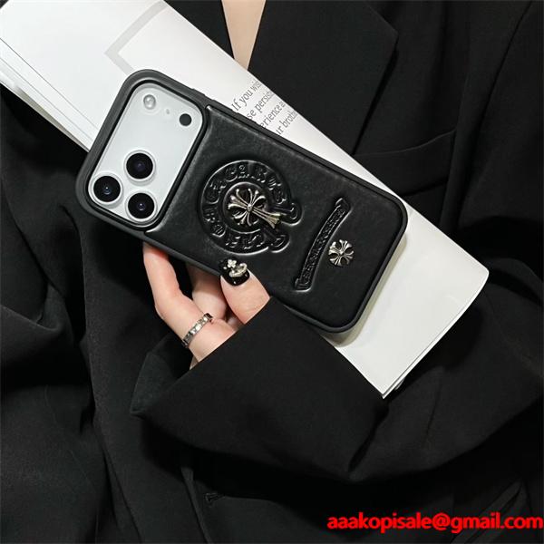 ♥6色♥ クロムハーツ iPhone17ケースコピーCHROME HEARTS人気2025-2026トレンド個性的