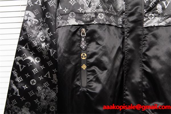 LOUIS VUITTON ルイヴィトン コピー ブラック ジャケット 大人ストリート 防風・軽量 即完売
