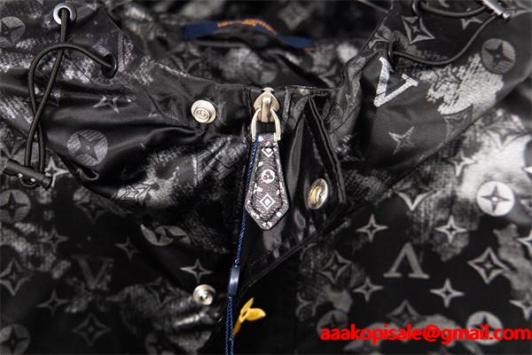 LOUIS VUITTON ルイヴィトン コピー ブラック ジャケット 大人ストリート 防風・軽量 即完売