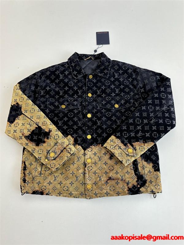 LOUIS VUITTON ルイヴィトン スーパーコピー 2025秋冬 デニムジャケット ラグジュアリーストリート