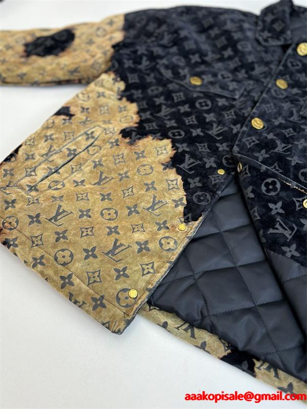 LOUIS VUITTON ルイヴィトン スーパーコピー 2025秋冬 デニムジャケット ラグジュアリーストリート