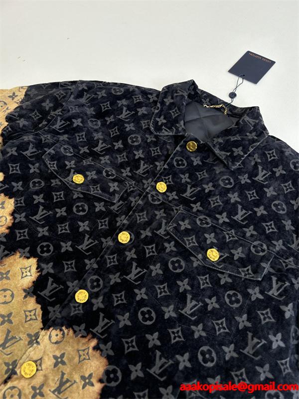 LOUIS VUITTON ルイヴィトン スーパーコピー 2025秋冬 デニムジャケット ラグジュアリーストリート