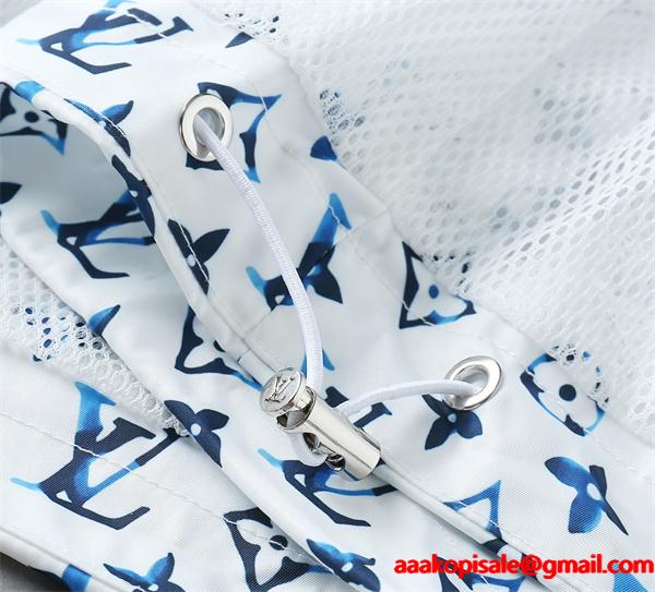 2025秋冬 総柄プリント LOUIS VUITTON ルイヴィトン コピー ジャケット ホワイト 着心地 