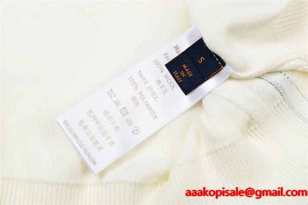 2025秋冬 シンプル ニット アイボリー 上品 LOUIS VUITTON ルイヴィトン スーパーコピー